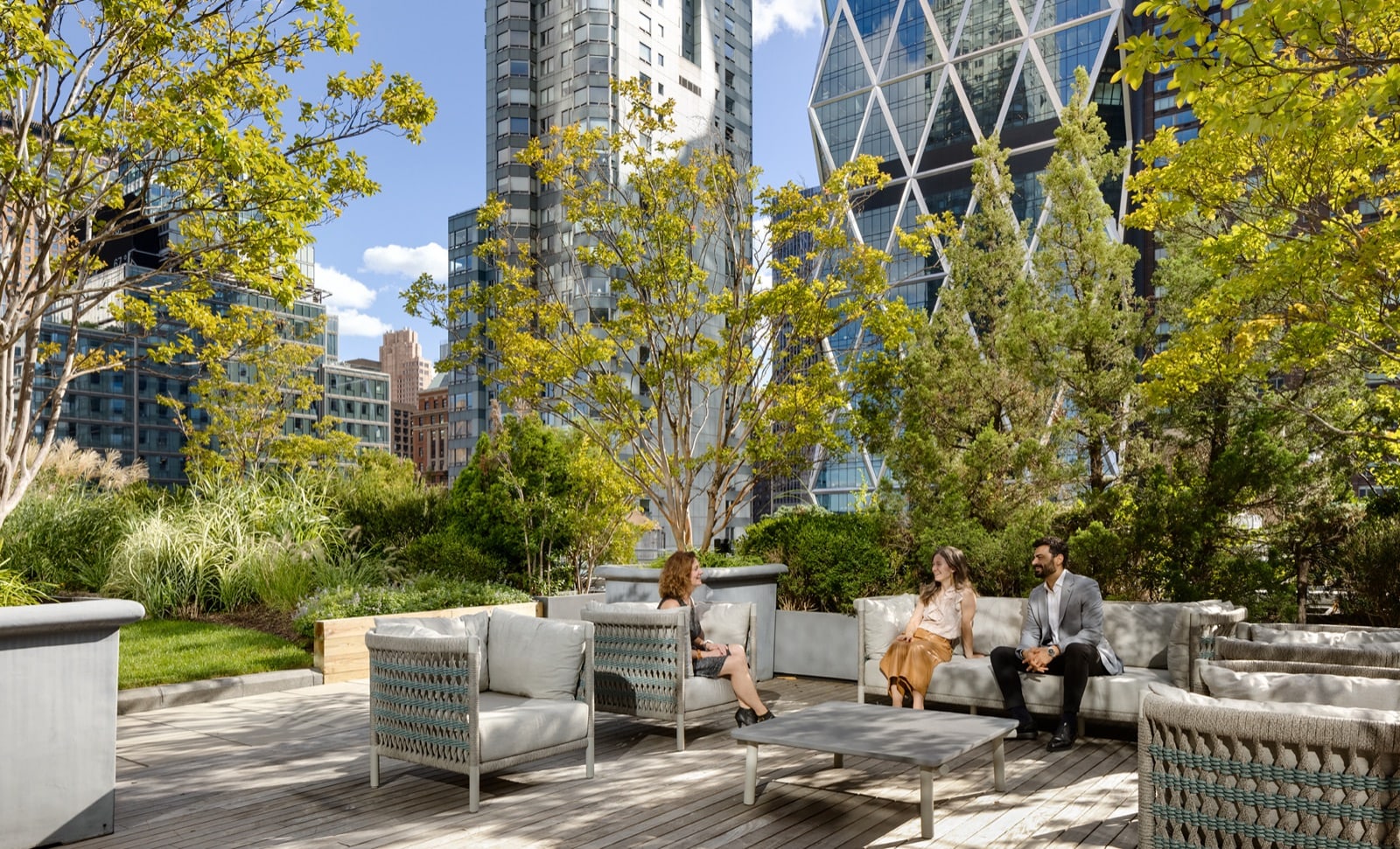 Deutsche Bank Place civic landscape project photograph.